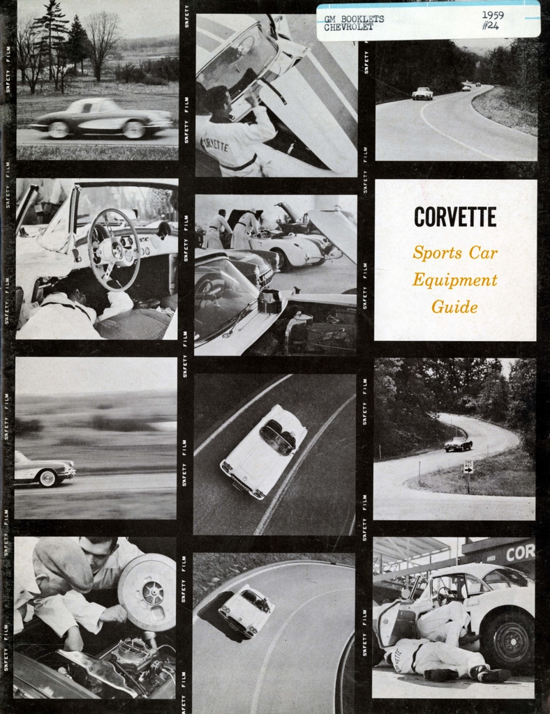 1959 Corvette Equipment Guide Page 13